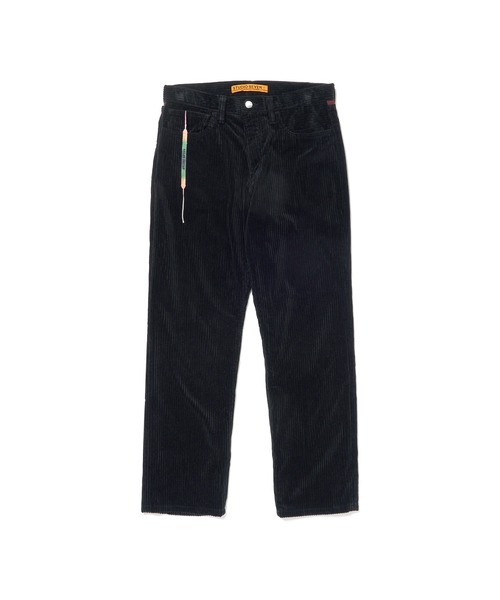 STUDIO SEVEN(スタジオ セブン)の「Border Yoke Corduroy Pants【STUDIOSEVEN/スタジオセブン】(デニムパンツ・メンズ・ベージュ/ブラック・MEDIUM/LARGE)」の2枚目の写真