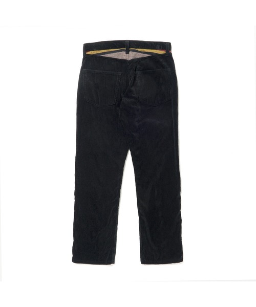 STUDIO SEVEN(スタジオ セブン)の「Border Yoke Corduroy Pants【STUDIOSEVEN/スタジオセブン】(デニムパンツ・メンズ・ベージュ/ブラック・MEDIUM/LARGE)」の6枚目の写真