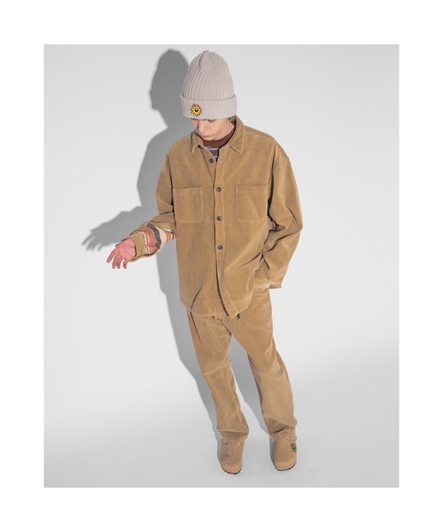 STUDIO SEVEN(スタジオ セブン)の「Border Yoke Corduroy Pants【STUDIOSEVEN/スタジオセブン】(デニムパンツ・メンズ・ベージュ/ブラック・MEDIUM/LARGE)」の13枚目の写真