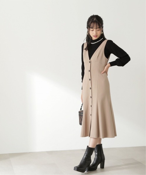 PROPORTION BODY DRESSING（プロポーションボディドレッシング）の「マーメイドジャンスカ / 1212240024（ワンピース・レディース・ブラウン/ブラック/ベージュ・SMALL/MEDIUM）」の21枚目の写真