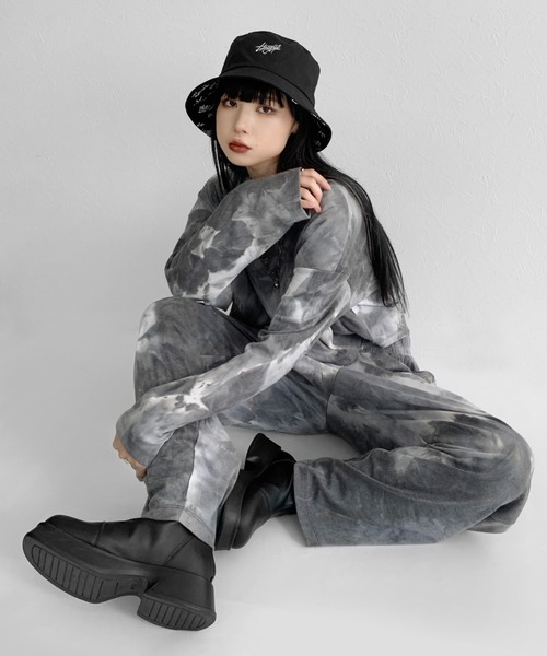 LVEU.（ラブユ.）の「Reversible bucket hat / リバーシブルバケットハット（ハット・レディース・ブラック・FREE）」の8枚目の写真