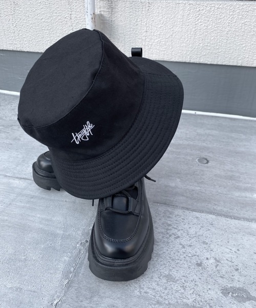 LVEU.（ラブユ.）の「Reversible bucket hat / リバーシブルバケットハット（ハット・レディース・ブラック・FREE）」の18枚目の写真