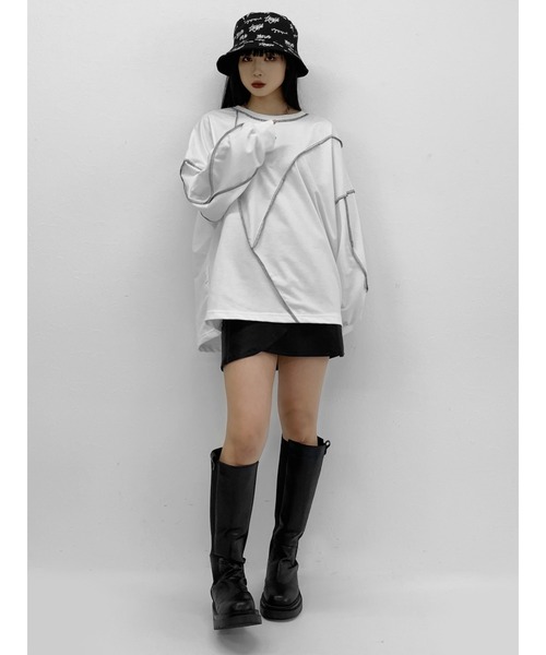 LVEU.（ラブユ.）の「Reversible bucket hat / リバーシブルバケットハット（ハット・レディース・ブラック・FREE）」の22枚目の写真