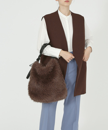 LOWELL things | Hugs/ECOファーワンハンドルショルダーBAG(トートバッグ)