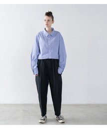 1-Tuck Easy Belted Pants