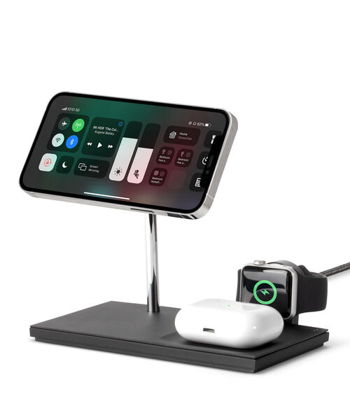 Native Union(ネイティブユニオン)の「NATIVE UNION / SNAP 3-IN-1 MAGNETIC WIRELESS CHARGER(スマホグッズ・メンズ・ブラック・ONE SIZE)」の4枚目の写真