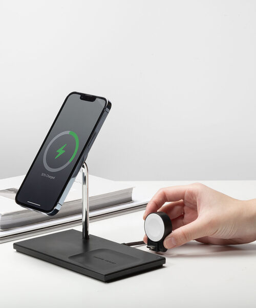 Native Union(ネイティブユニオン)の「NATIVE UNION / SNAP 3-IN-1 MAGNETIC WIRELESS CHARGER(スマホグッズ・メンズ・ブラック・ONE SIZE)」の15枚目の写真
