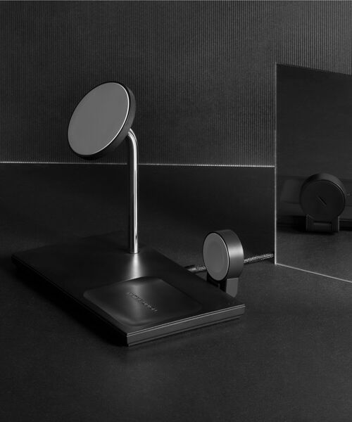 Native Union(ネイティブユニオン)の「NATIVE UNION / SNAP 3-IN-1 MAGNETIC WIRELESS CHARGER(スマホグッズ・メンズ・ブラック・ONE SIZE)」の17枚目の写真