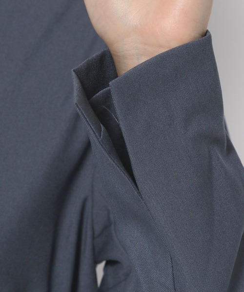 Love,Bonito（ラブボニート）の「メリダ フォールドオーバーVネックコラムドレス（ワンピース・レディース・パープル/ブルー・MEDIUM/SMALL/X-SMALL/LARGE）」の9枚目の写真