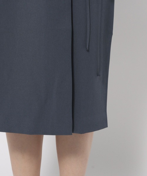 Love,Bonito（ラブボニート）の「メリダ フォールドオーバーVネックコラムドレス（ワンピース・レディース・パープル/ブルー・MEDIUM/SMALL/X-SMALL/LARGE）」の10枚目の写真