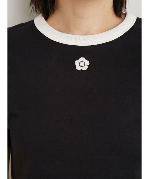 LILY BROWN（リリーブラウン）の「【WEB・リミテッドコンセプトストア限定カラー】【LILY BROWN×MARY QUANT】バリエーションクロップドTシャツ（Tシャツ/カットソー・レディース・ブラック/その他/ミント/オレンジ・FREE）」の19枚目の写真