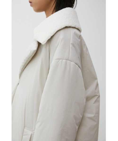 crie conforto（クリーコンフォルト）の「中綿テーラードコート（その他アウター・レディース・アイボリー/ネイビー・FREE）」の10枚目の写真