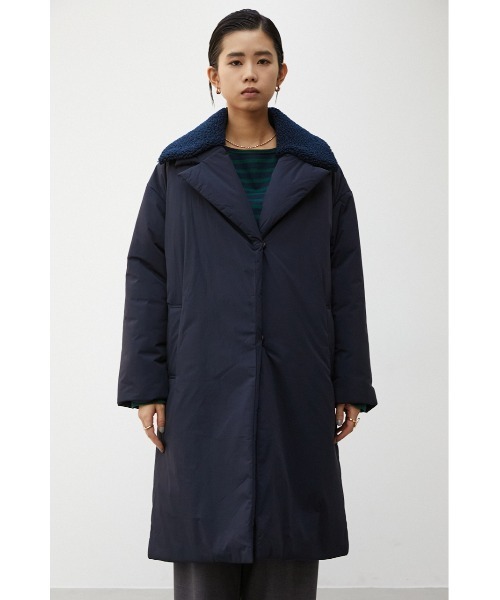 crie conforto（クリーコンフォルト）の「中綿テーラードコート（その他アウター・レディース・アイボリー/ネイビー・FREE）」の16枚目の写真