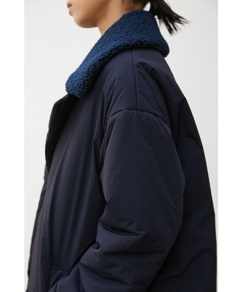 crie conforto（クリーコンフォルト）の「中綿テーラードコート（その他アウター・レディース・アイボリー/ネイビー・FREE）」の21枚目の写真