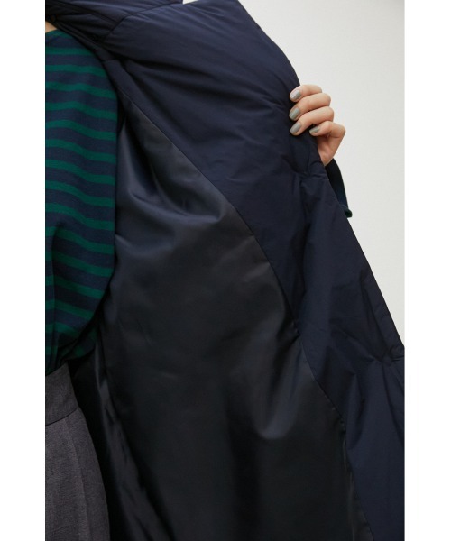 crie conforto（クリーコンフォルト）の「中綿テーラードコート（その他アウター・レディース・アイボリー/ネイビー・FREE）」の22枚目の写真