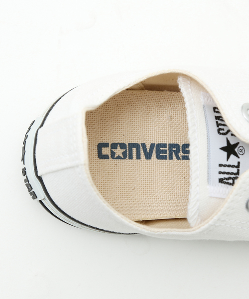 CONVERSE（コンバース）の「【CONVERSE】オールスターカラーズ　LOW（スニーカー・レディース・ホワイト/ライトグレー・36/37/38/39）」の4枚目の写真