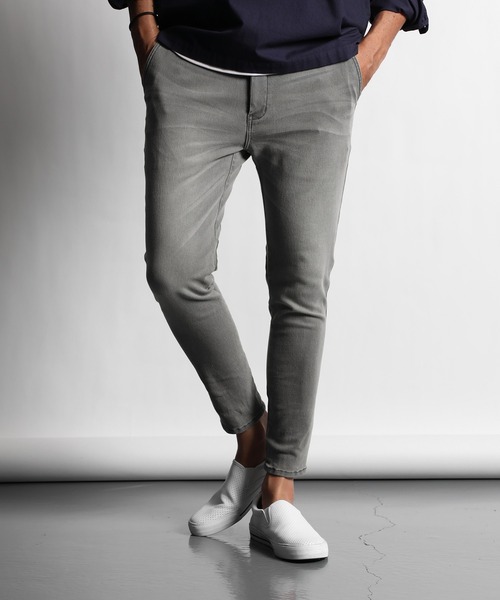 DUFFER ダファー　スーパーストレッチ スキニー イージー デニム The DUFFER of ST.GEORGE（ザダファーオブセントジョージ）の