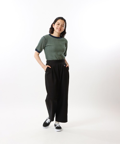Champion(チャンピオン)の「【Champion/チャンピオン】レディース ワイドパンツ(その他パンツ・レディース・ブラック/ベージュ系その他3/ネイビー系1・MEDIUM/LARGE)」の14枚目の写真