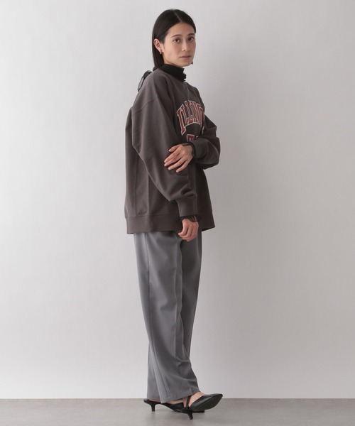 LOWRYS FARM(ローリーズファーム)の「シアーボウタイロングスリーブ 187701(Tシャツ/カットソー・レディース・ホワイト/ブラック/ブルー・FREE)」の10枚目の写真