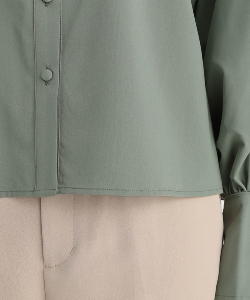 Andemiu（アンデミュウ）の「レースキリカエブラウス187127（シャツ/ブラウス・レディース・グリーン/ベージュ/オフホワイト・FREE）」の18枚目の写真