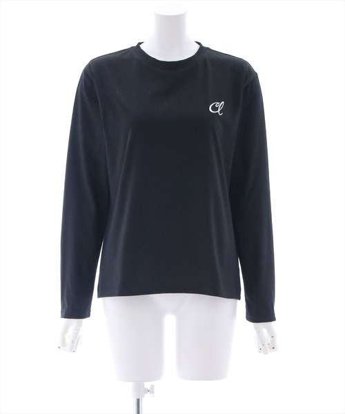 clear(クリア)の「刺繍ロングTシャツ/ロンT(Tシャツ/カットソー・レディース・ブラック/オフホワイト・F)」の17枚目の写真