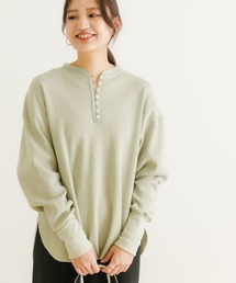 URBAN RESEARCH | ボタン付きサーマルプルオーバー(Tシャツ/カットソー)