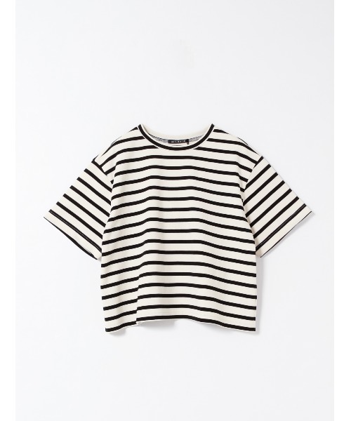 mizuiro ind - mizuiro ind Tシャツ・カットソー F 白x青