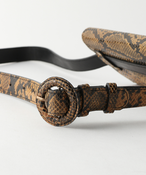 Spick & Span(スピックアンドスパン)の「【GESTUZ】ウエストバッグ(ボディバッグ/ウエストポーチ・レディース・イエロー・FREE)」の11枚目の写真