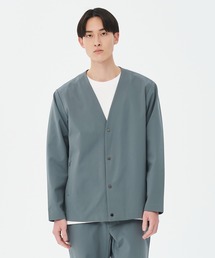 New Balance THE CITY ノーカラージャケットグレーシングル2釦 NEW BALANCE（ニューバランス）の「ニューバランス New Balance
