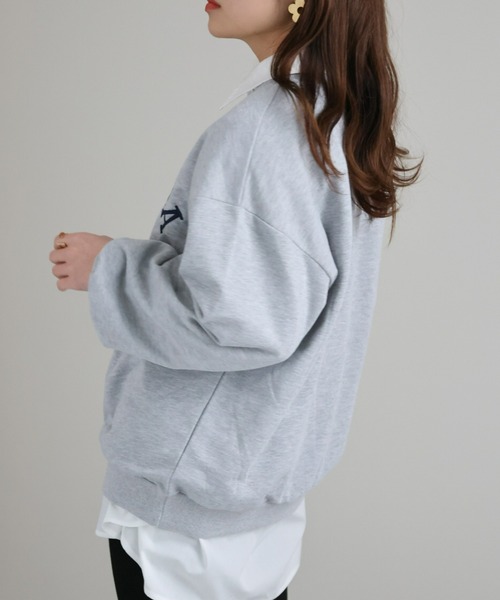 sakishimatokyo(サキシマトーキョー)の「サークルロゴスウェット(スウェット・レディース・ブラック/ネイビー/グレー/オフホワイト・FREE)」の20枚目の写真