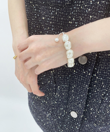 【mounir / ムーニエ】パールブレスレット
