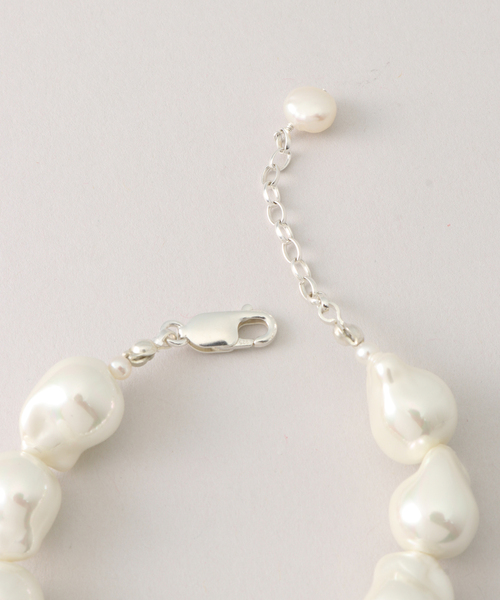 EDIT. FOR LULU（エディットフォールル）の「【mounir / ムーニエ】パールブレスレット（ブレスレット・レディース・シルバー・FREE）」の10枚目の写真