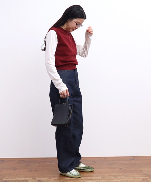 fig London（フィグロンドン）の「○C/Ny pleating vest（ベスト