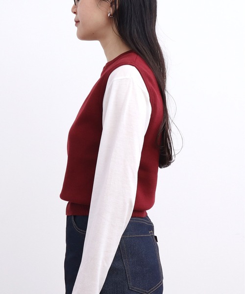 fig London（フィグロンドン）の「○C/Ny pleating vest