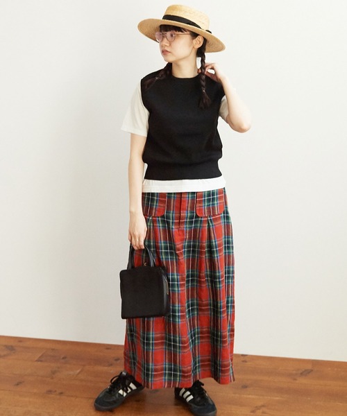 fig London（フィグロンドン）の「○C/Ny pleating vest（ベスト