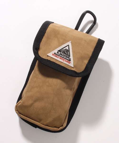 KRIFF MAYER（クリフメイヤー）の「【KRIFF MAYER/クリフメイヤー】ワッペンデイパック(ベルクロポーチ付き)（バックパック/リュック・メンズ・ベージュ/ネイビー/カーキ/ブラック・FREE）」の8枚目の写真