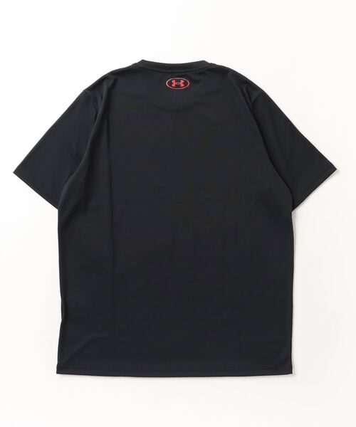 UNDER ARMOUR（アンダーアーマー）の「アンダーアーマー  UAテック ショートスリーブTシャツ 〈エクストララージロゴ〉（Tシャツ/カットソー・メンズ・ネイビー/ホワイト/ブラック×レッド/ブラック×ホワイト・3L/S/L/LL/M）」の7枚目の写真