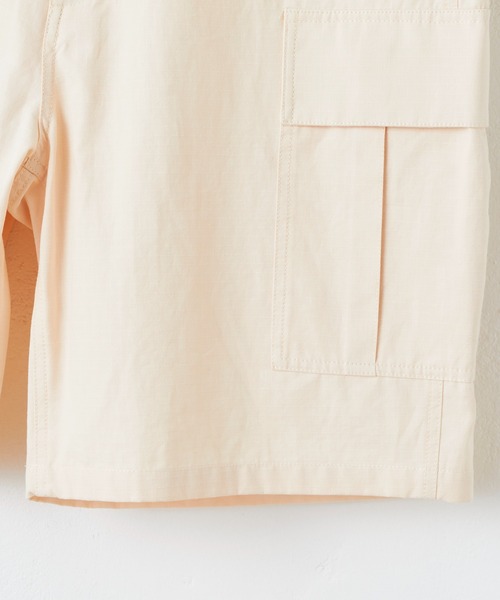 WHIMSIC（ウィムジック）の「【UNISEX】M-65フィールドカーゴショートパンツ（カーゴパンツ・メンズ・アイボリー/ブルー/ブラック・FREE）」の7枚目の写真