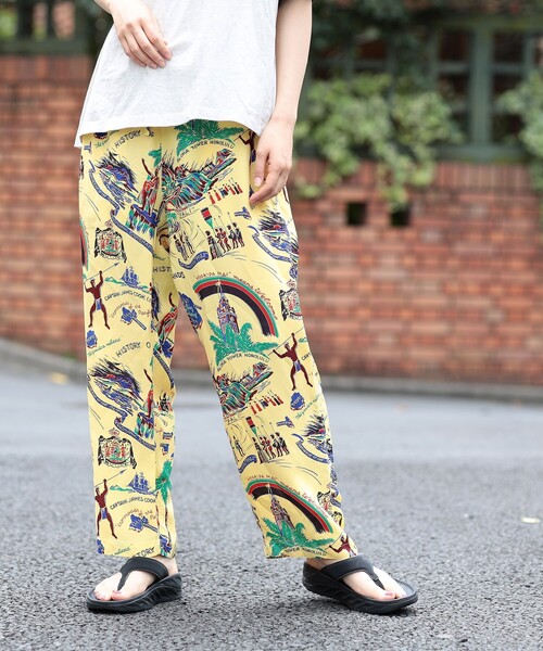 SUN SURF BEAMS BOY 別注 ハワイアン イージーパンツ ビームス BEAMS BOY(ビームスボーイ)の「SUN SURF × BEAMS BOY / 別注