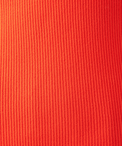 abahouse mavie（アバハウスマヴィ）の「ポリエステル5分袖リブPO（ニット/セーター・レディース・オレンジ/ブラック系その他/ホワイト系その他・フリー）」の15枚目の写真