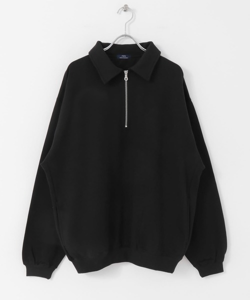 ITEMS URBANRESEARCH（アイテムズ アーバンリサーチ）の「ハーフジップ スウェットプルオーバー（スウェット・メンズ・ブラック/グレー/オートミール・MEDIUM/LARGE）」の21枚目の写真