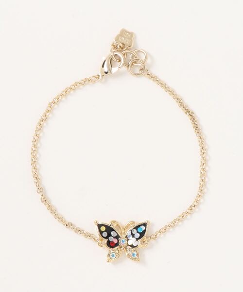 ANNA SUI（アナスイ）の「蝶モチーフ　ブレスレット（ブレスレット・レディース・パープル/マルチ・FREE）」の4枚目の写真