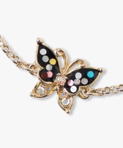 ANNA SUI（アナスイ）の「蝶モチーフ　ブレスレット（ブレスレット・レディース・パープル/マルチ・FREE）」の7枚目の写真