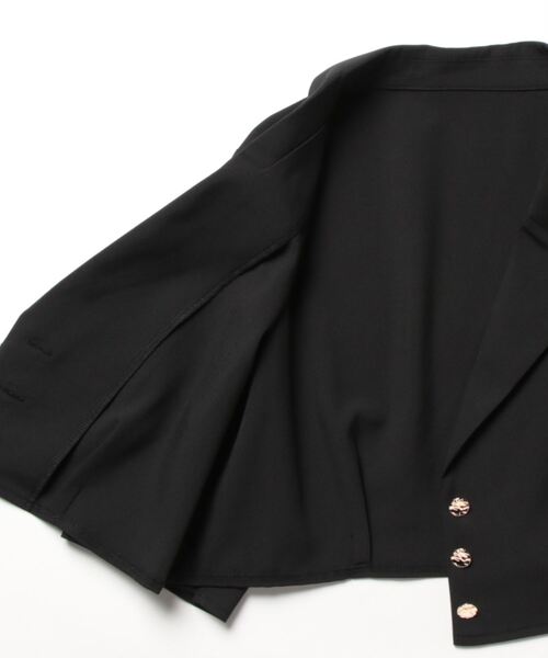 archives（アルシーヴ）の「スリットスリーブシャツジャケット（その他アウター・レディース・アイボリー/ブラック/グリーン・MEDIUM）」の15枚目の写真