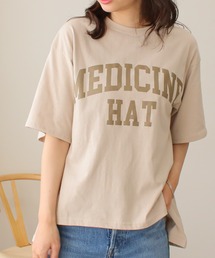 スリットロゴTシャツ