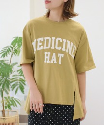 スリットロゴTシャツ