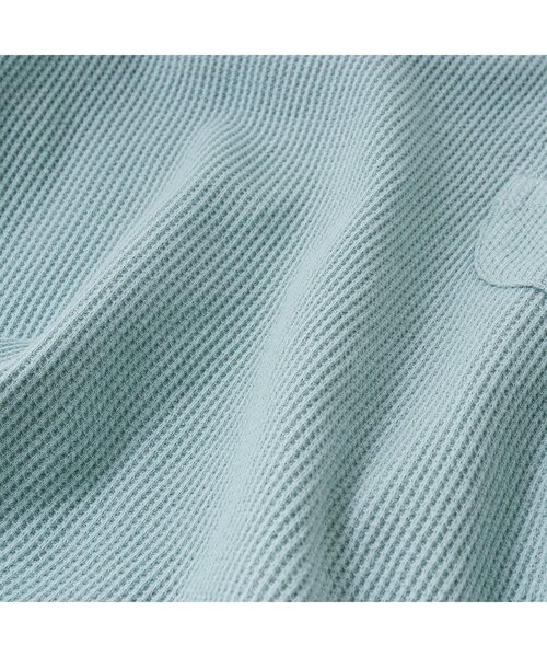 BREEZE(ブリーズ)の「【バイカラー】カラフルワッフルパジャマ(ルームウェア/パジャマ・キッズ・ブルー/オレンジ/ピンク/ライム・130/140/120/100/80/90/110)」の11枚目の写真