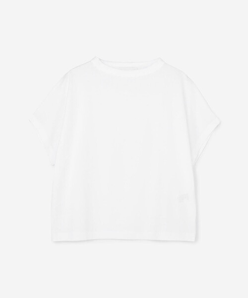 handvaerk(ハンドバーク)の「handvaerk | 60/2 キャップスリーブTシャツ SOLID WOMEN(Tシャツ/カットソー・レディース・ホワイト/ベージュ/ブラック/ダークグレー/ピンク/ライトブルー・S)」の1枚目の写真