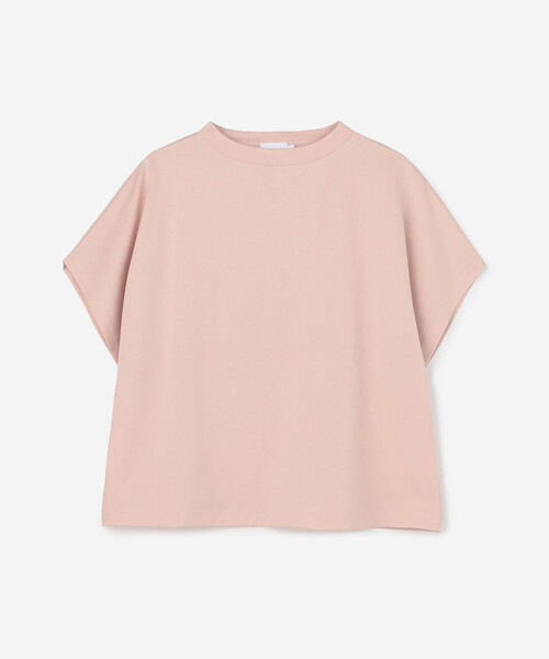 handvaerk(ハンドバーク)の「handvaerk | 60/2 キャップスリーブTシャツ SOLID WOMEN(Tシャツ/カットソー・レディース・ホワイト/ベージュ/ブラック/ダークグレー/ピンク/ライトブルー・S)」の6枚目の写真