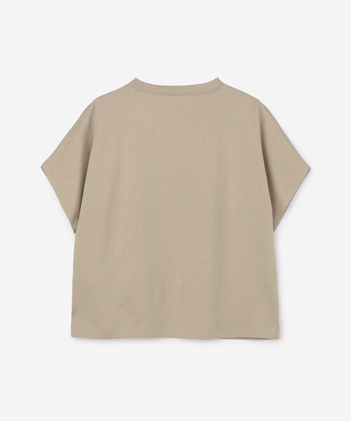 handvaerk(ハンドバーク)の「handvaerk | 60/2 キャップスリーブTシャツ SOLID WOMEN(Tシャツ/カットソー・レディース・ホワイト/ベージュ/ブラック/ダークグレー/ピンク/ライトブルー・S)」の16枚目の写真